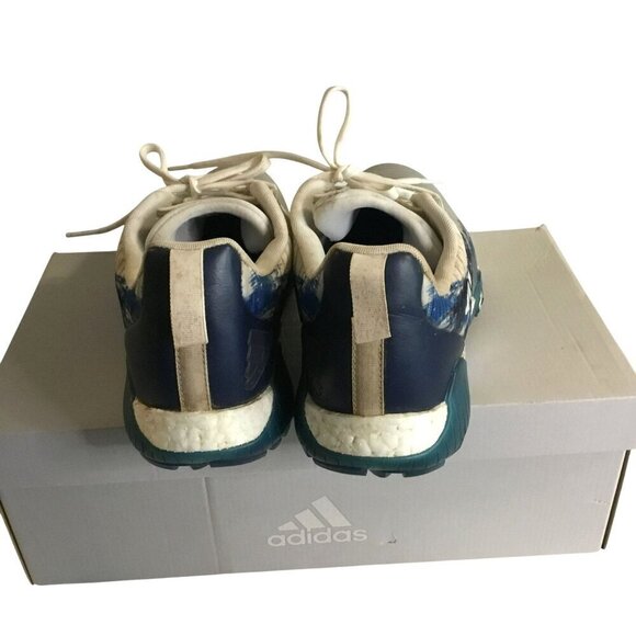 Adidas Club Chaos Spikeless Golf Shoes L7W5341 Gray and Blue Sz Men's 9.5 - Picture 5 of 13